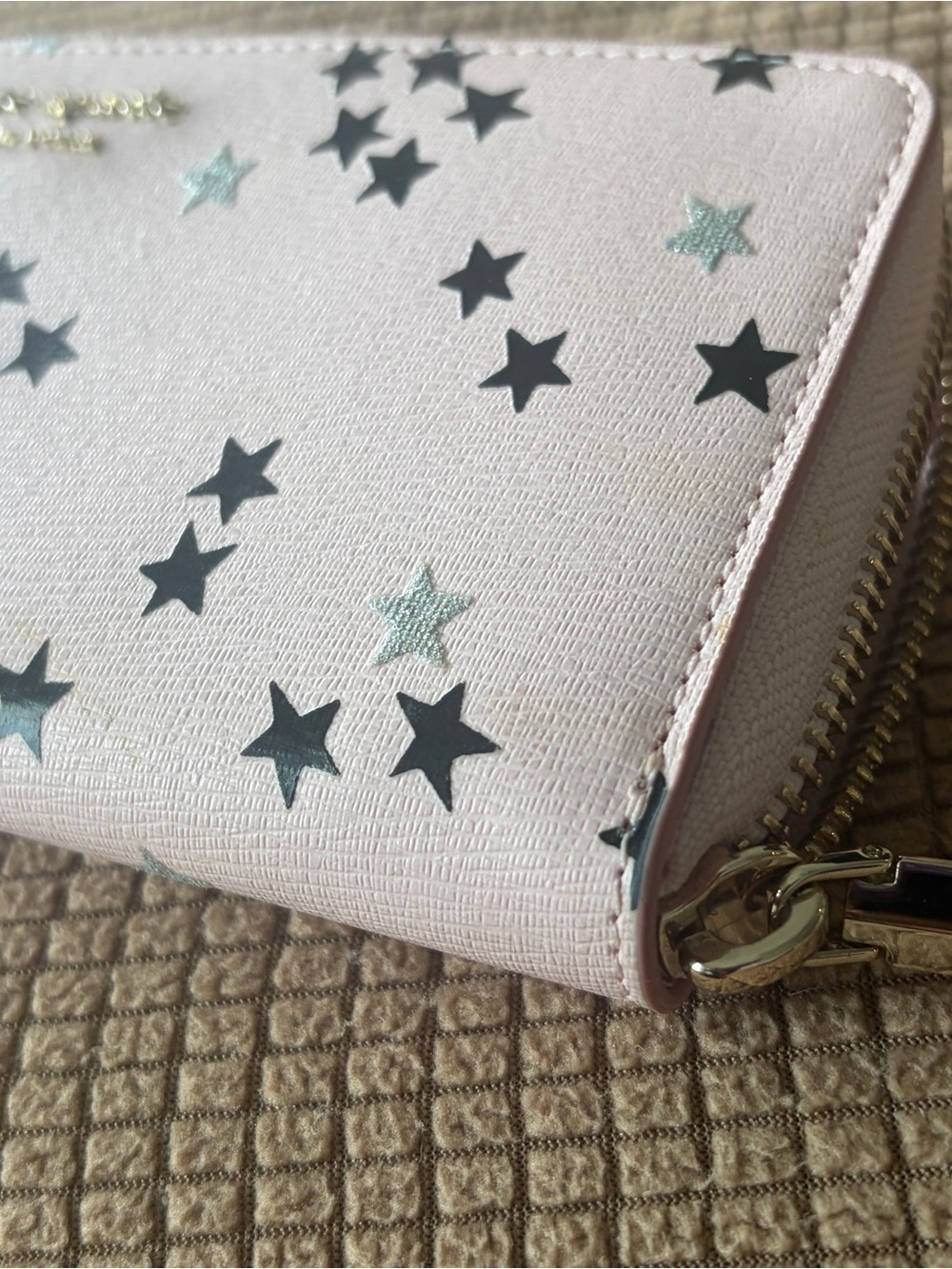 kate spade Pink Star Zip-Around Wallet - Picture 5 of 6